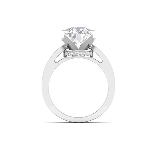 1.25 Ct Solitaire Diamond  Solid Gold Ring