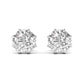 3 Carat Each Solitaire Round Diamond 8 Prongs Setting Studs Earring