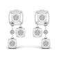 Two Tiered Diamond Earring