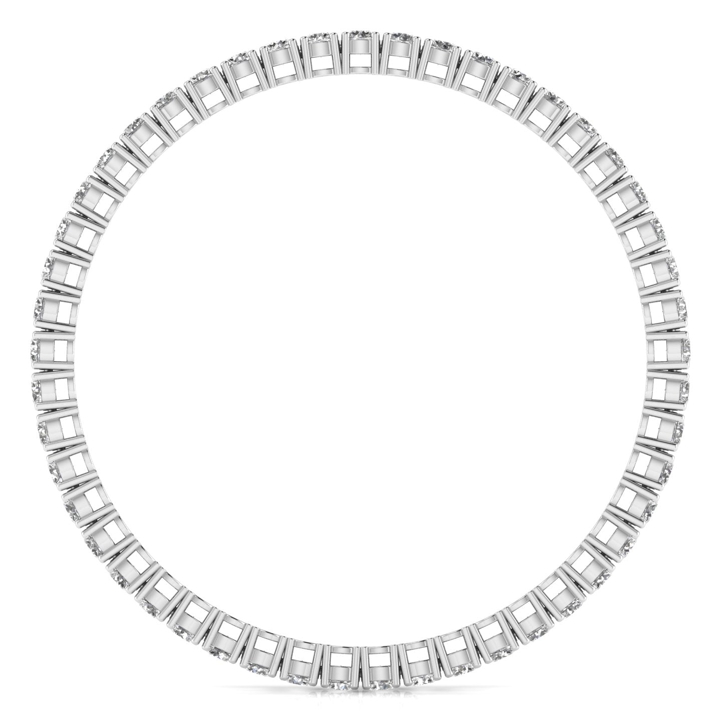 Sublime Round Cut Diamonds Bangle