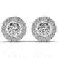 Round Cut Diamonds Studs Earring