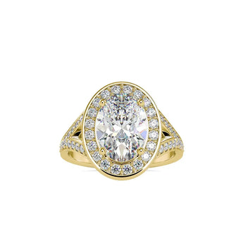 Buy 3 Carat Diamond Engagement Ring from Ivana Jewels Best lab grown diamond jewellery brand