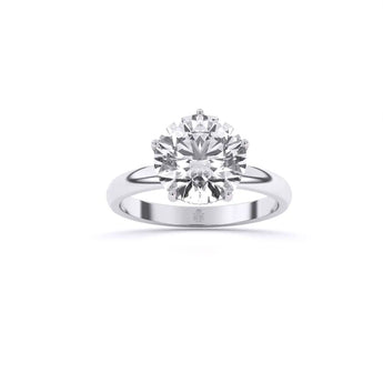 Buy Radiance Crown Diamond Engagement Ring from Ivana Jewels Best lab grown diamond jewellery brand