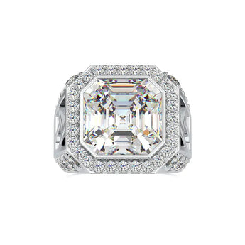 Buy Radiant Cut Diamond Engagement Ring from Ivana Jewels Best lab grown diamond jewellery brand