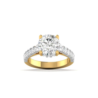 Buy Pave Band Diamond Cocktail Ring at Ivana Jewels Best lab grown diamond jewellery brand