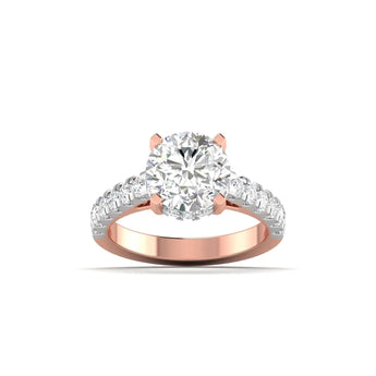 Buy Pave Band Diamond Cocktail Ring at Ivana Jewels Best lab grown diamond jewellery brand