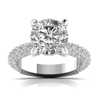 Buy Solitaire Diamond Engagement Ring from Ivana Jewels Best lab grown diamond jewellery brand