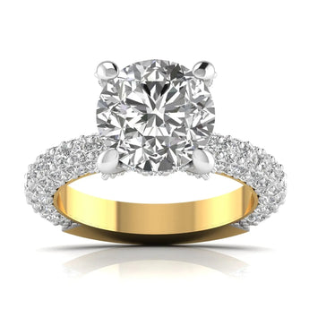 Buy Solitaire Diamond Engagement Ring from Ivana Jewels Best lab grown diamond jewellery brand
