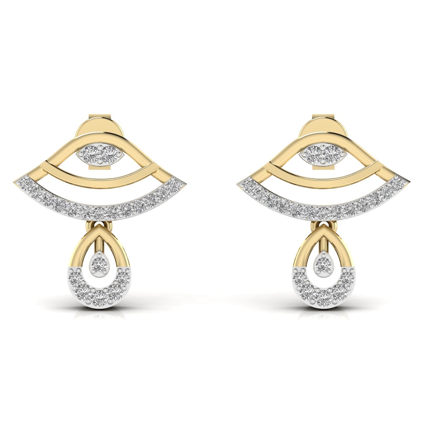 Eye Style Round Cut Women's Earring