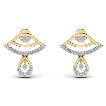 Eye Style Round Cut Women's Earring