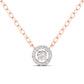 0.40 Pointer Centre Round Cut Diamond Pendant