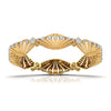 Round Cut Diamond Lab grown Fan Bangle