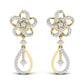 Round Cut Diamonds Dangler Earring