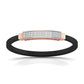 Ivana Men's Bracelet With Black Colour Band