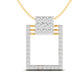 Square Style Casual Every Day Wear Pendant