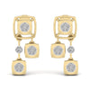 Two Tiered Diamond Earring