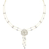 Round Cut Diamonds Glamorous Necklace