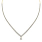 Round Cut Studded Diamonds Necklace