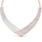 Multi Layered Diamond Necklace