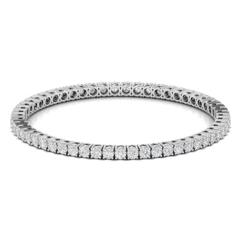 Buy Luxurious Diamond Bangle Online from Ivana Jewels Best lab grown diamond jewellery brand