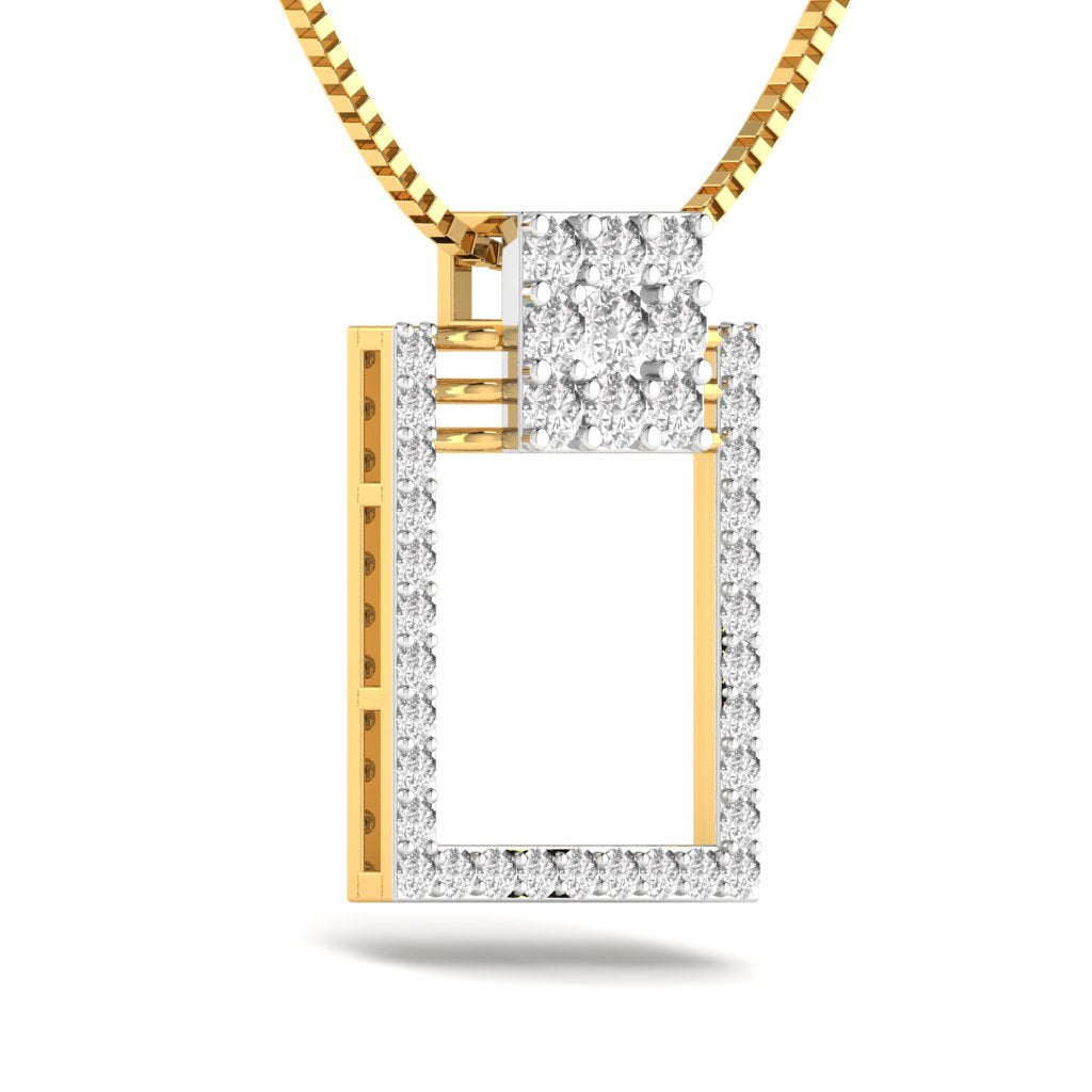 Square Style Casual Every Day Wear Pendant