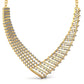 Multi Layered Diamond Necklace