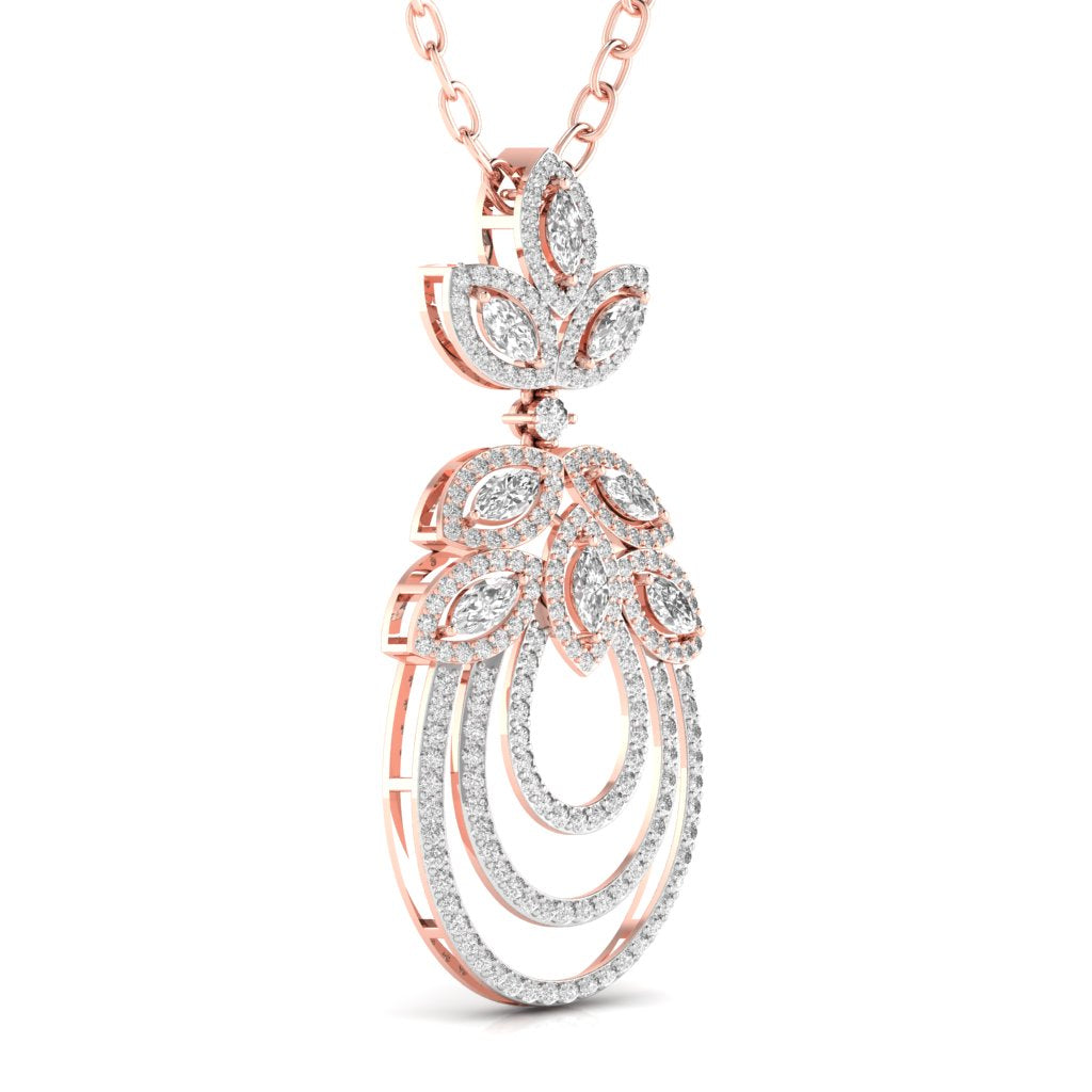 Staid Lab Grown Diamond Pendant