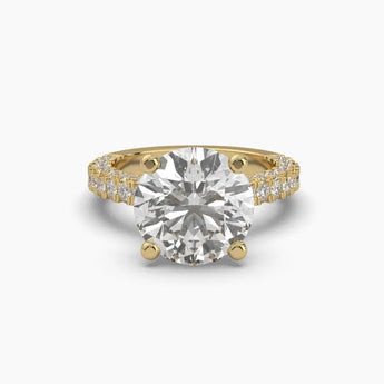 Buy 5 Carat Dynasty Diamond Engagement Ring from Ivana Jewels Best lab grown diamond jewellery brand