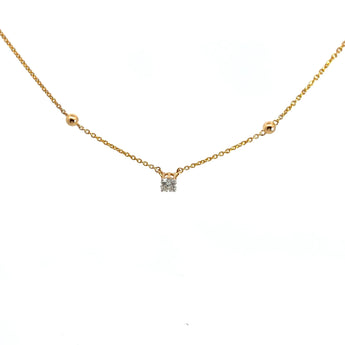 Shop 50 Pointers Round Cut Solitaire Diamond Pendant Online | Ivana Jewels Best lab grown diamond jewellery brand