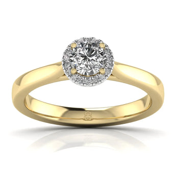Buy Whisper of Love Diamond Engagement Ring from Ivana Jewels Best lab grown diamond jewellery brand