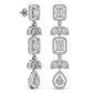 1.58 Carat Round Cut Diamonds Dangler