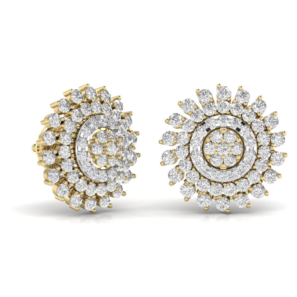 Round Diamonds Studs For Her