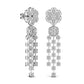 Round Cut Diamonds Dangler Earring