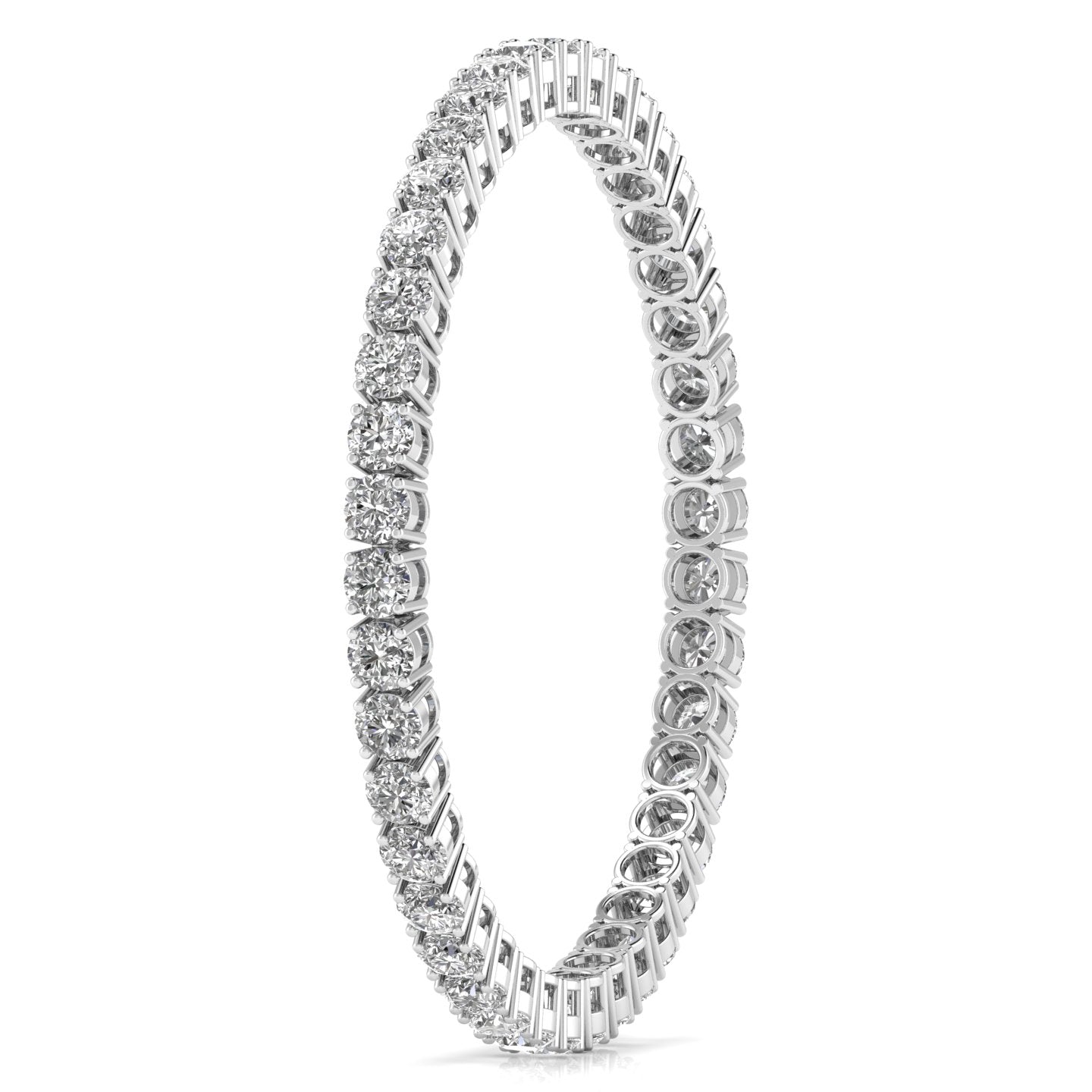 Sublime Solitaire Diamonds Bangle