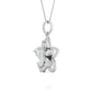 Fancy & Round Cut Diamonds Blossom of Brilliance Pendant