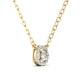 0.40 Pointer Centre Round Cut Diamond Pendant