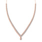 Round Cut Studded Diamonds Necklace