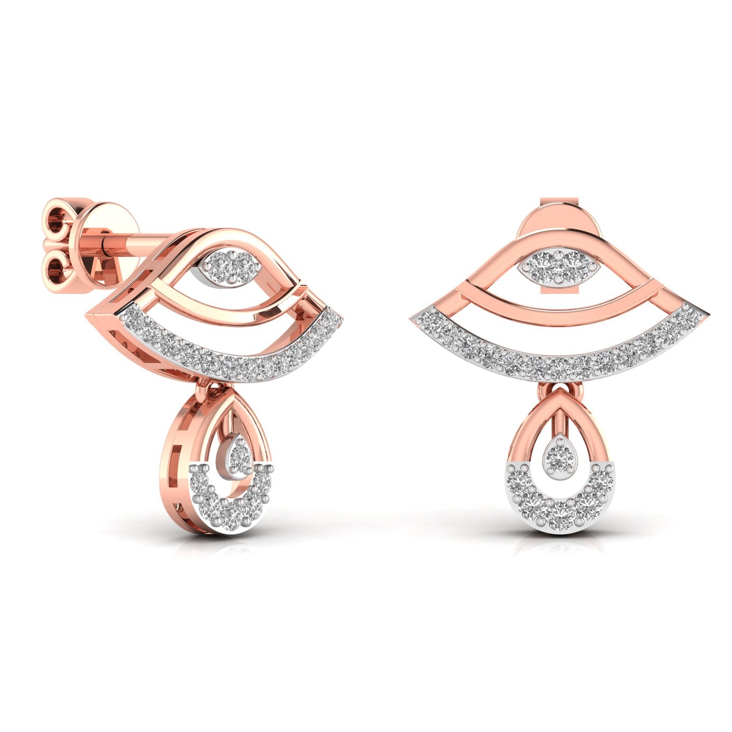 Eye Style Round Cut Women's Earring