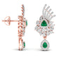 Coloured, Fancy Shape & Round Shape Diamonds Earring