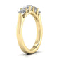 Stunning 1.1 Carat Trellis Style Band