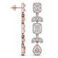 1.58 Carat Round Cut Diamonds Dangler