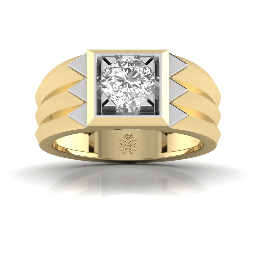 1 Carat Majestic Square Solitaire Ring