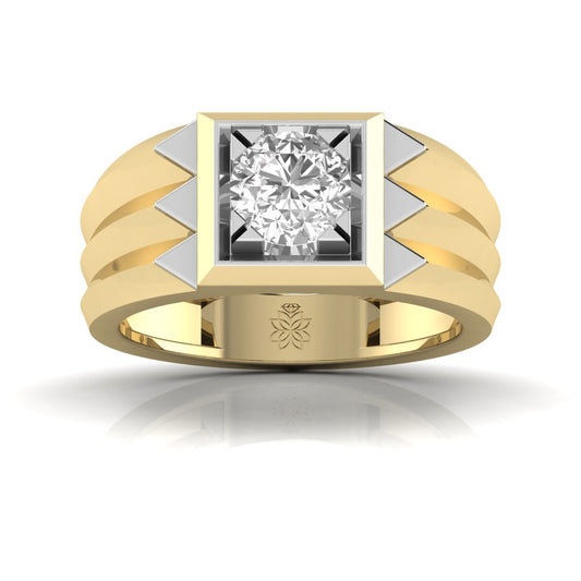 1 Carat Majestic Square Solitaire Ring