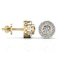 Round Cut Diamonds Studs Earring