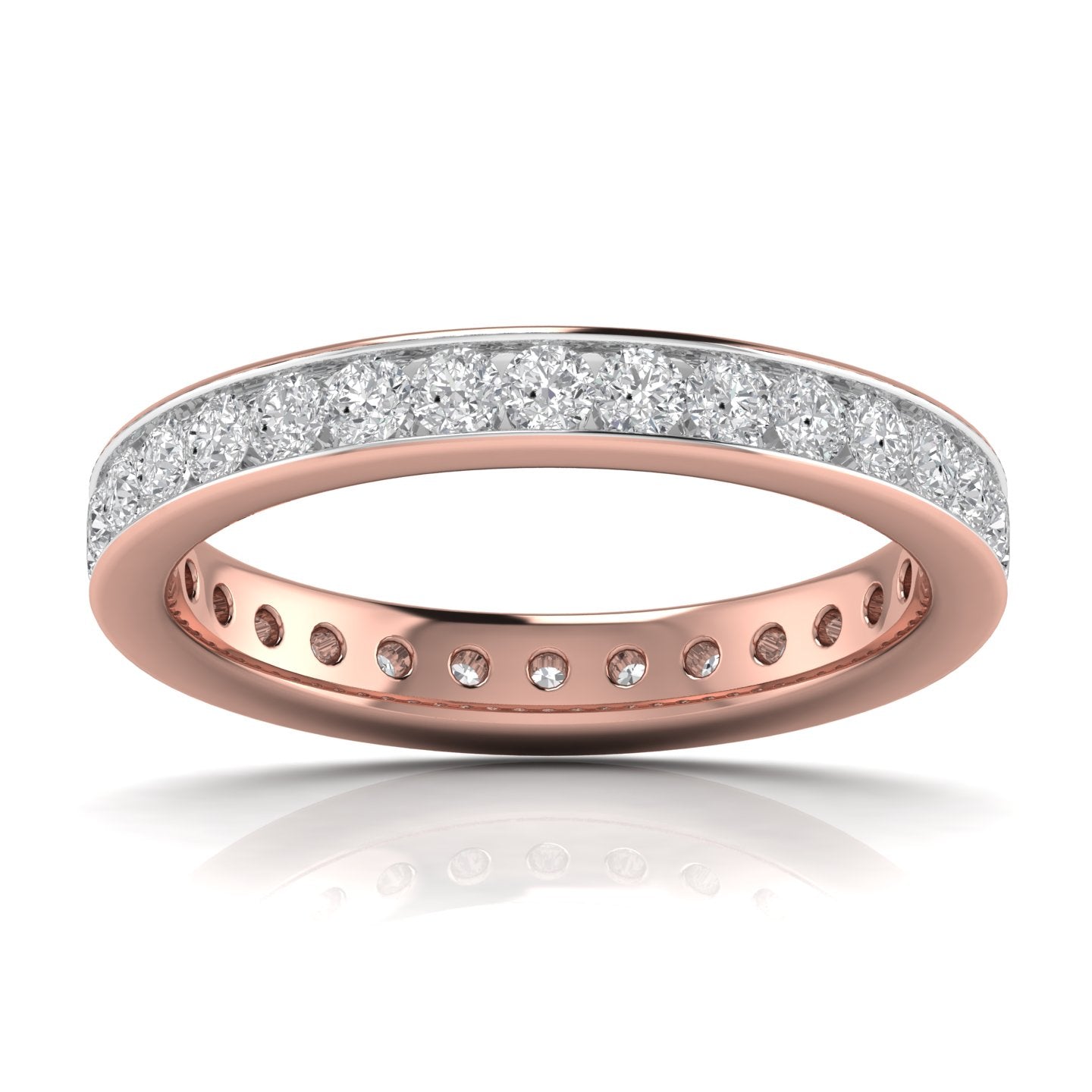 1.20 Carats Diamonds Eternity Band