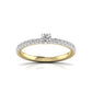 Resplendent Solitaire Ring