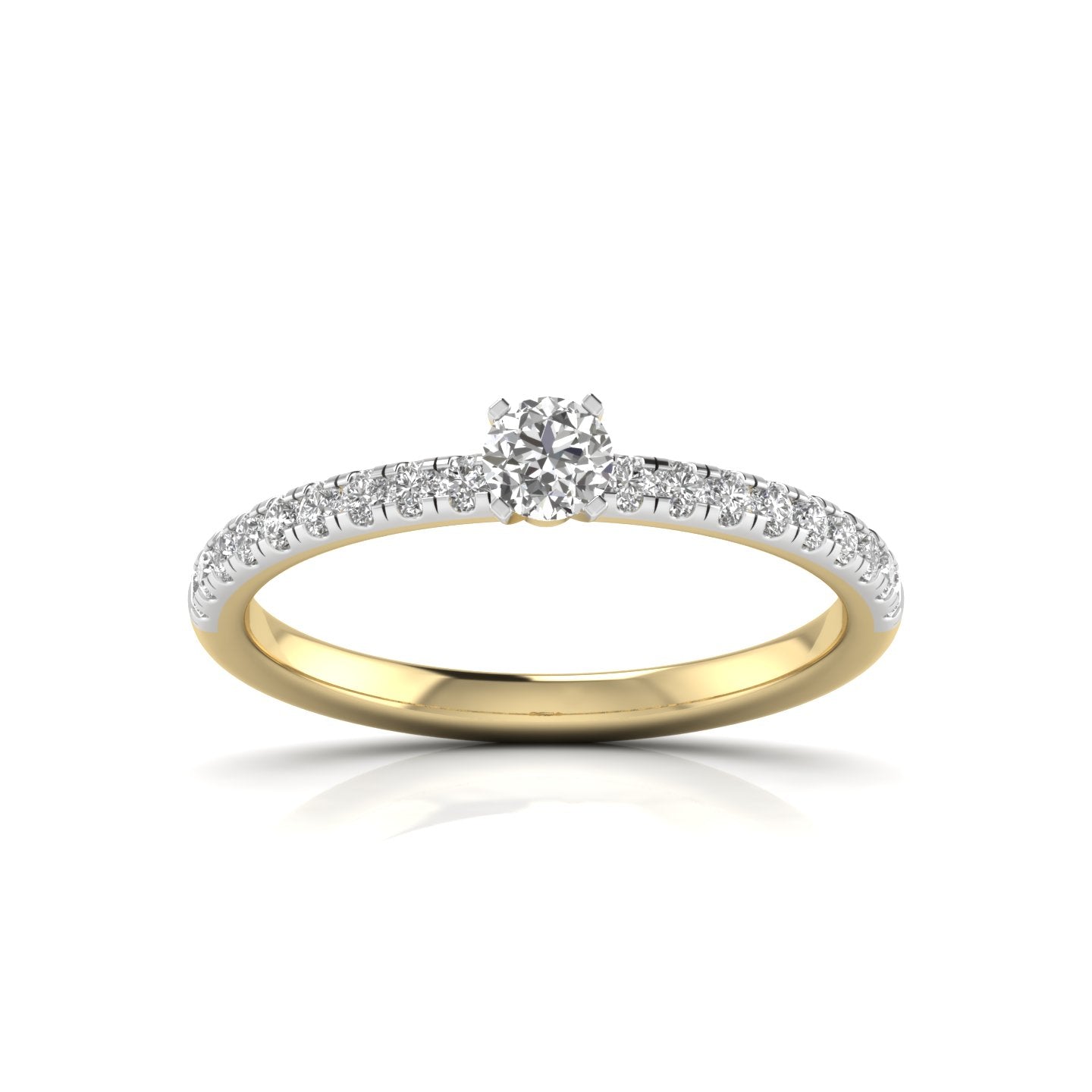 Resplendent Solitaire Ring