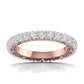 2.25 Carats Round Cut Eternity Ring