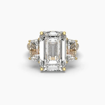 Buy Emerald Shape Diamond Cocktail Ring at Ivana Jewels Best lab grown diamond jewellery brand