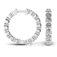 1.6 Carat Round Cut Diamonds Stud Earring